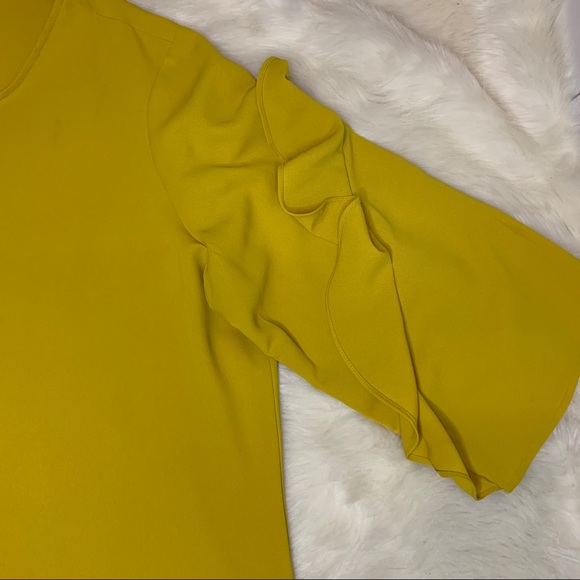 Alfani Ruffled-Sleeve Zip-Back Top - Picture 4 of 12